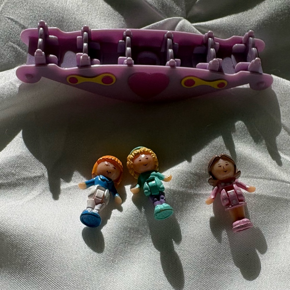 Polly Pocket Teeter Totter Pals 1993, Complete! Made by Blue Bird
